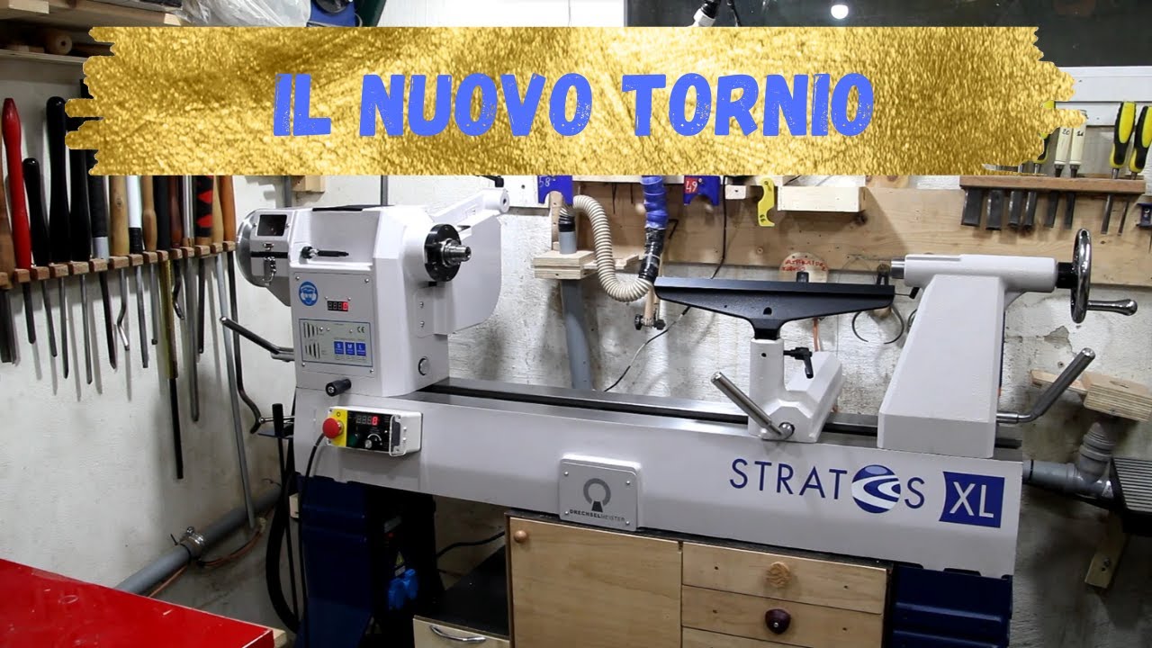 Stratos XL, il Mio Nuovo tornio. Recensione Caratteristiche e dettegli .Ora si fa sul serio!!