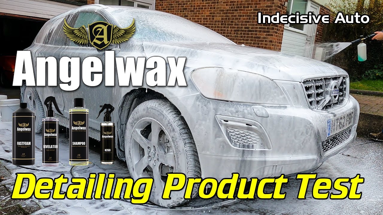 Angel Wax Products Tested - Revelation -  Fast Foam - Shampoo - h2Go - XC60 Winter Detail