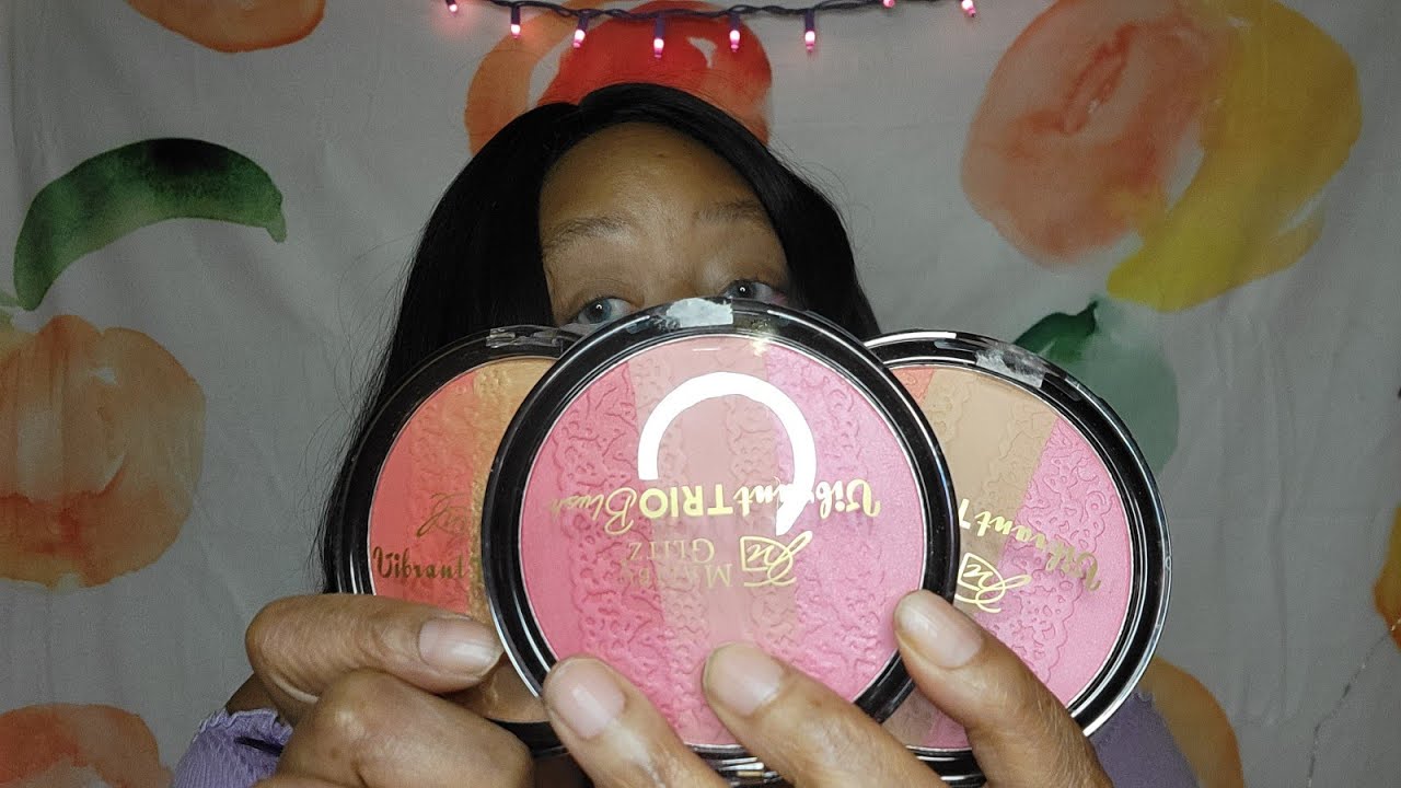 SWATCH PARTY ROUND 4 Malibu Glitz Blush Trio #shopmissa #makeup