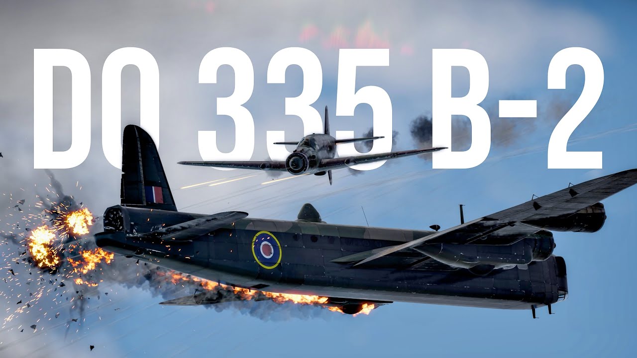 Do 335 B-2 | High-Altitude Intercepting over Dover Strait | Simulator Battle War Thunder