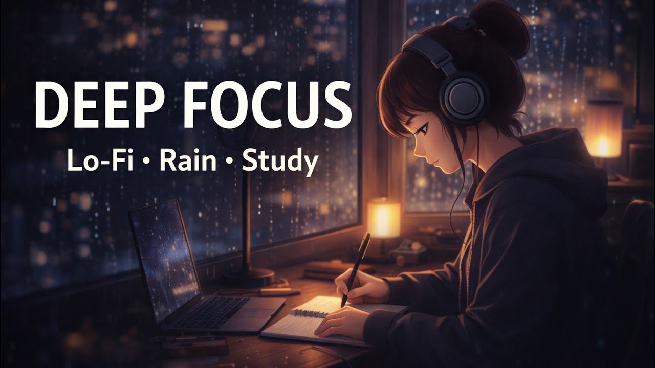 Deep Focus Piano & Rain I Music That Silences Your Mind I Study & Work