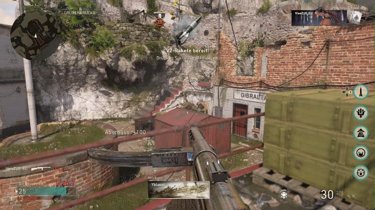 Call of Duty WW2 Nuked Out Gibraltar
