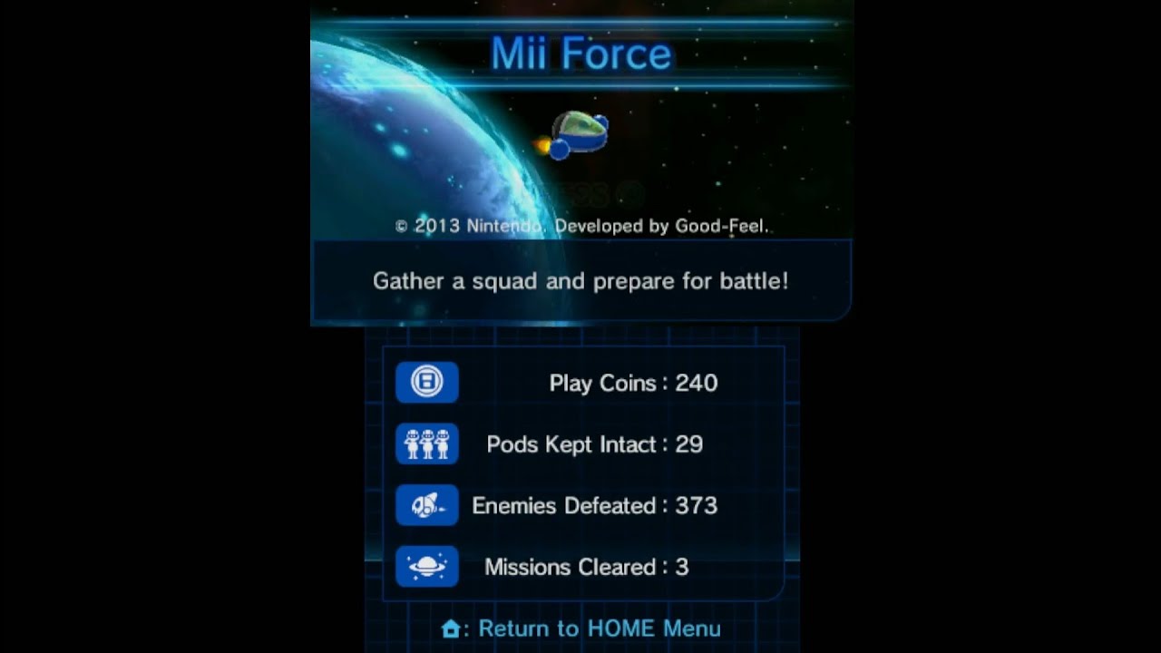 StreetPass Mii Plaza - Mii Force / StreetPass Squad - World 2 (Planet Roohin)