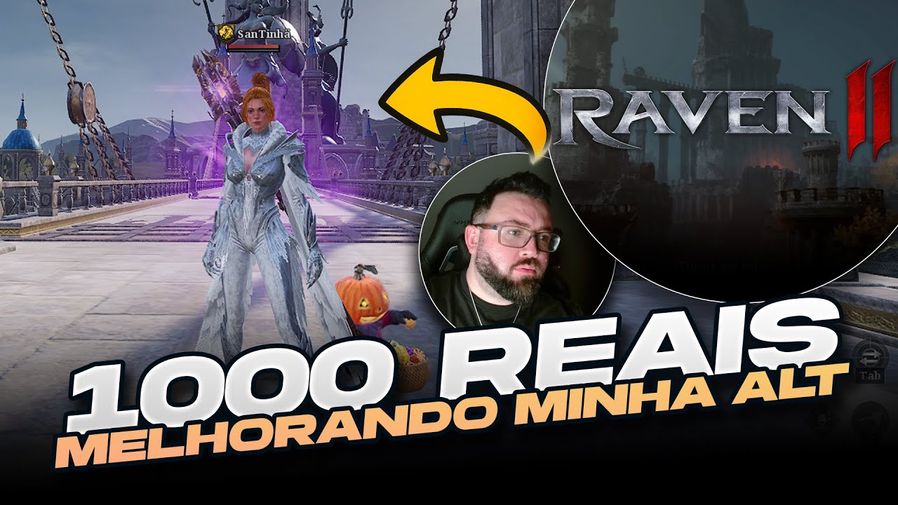 🔝🔥Coloquei 1000 na minha ALT HEALER • Bora pega a SKILL FOCO?