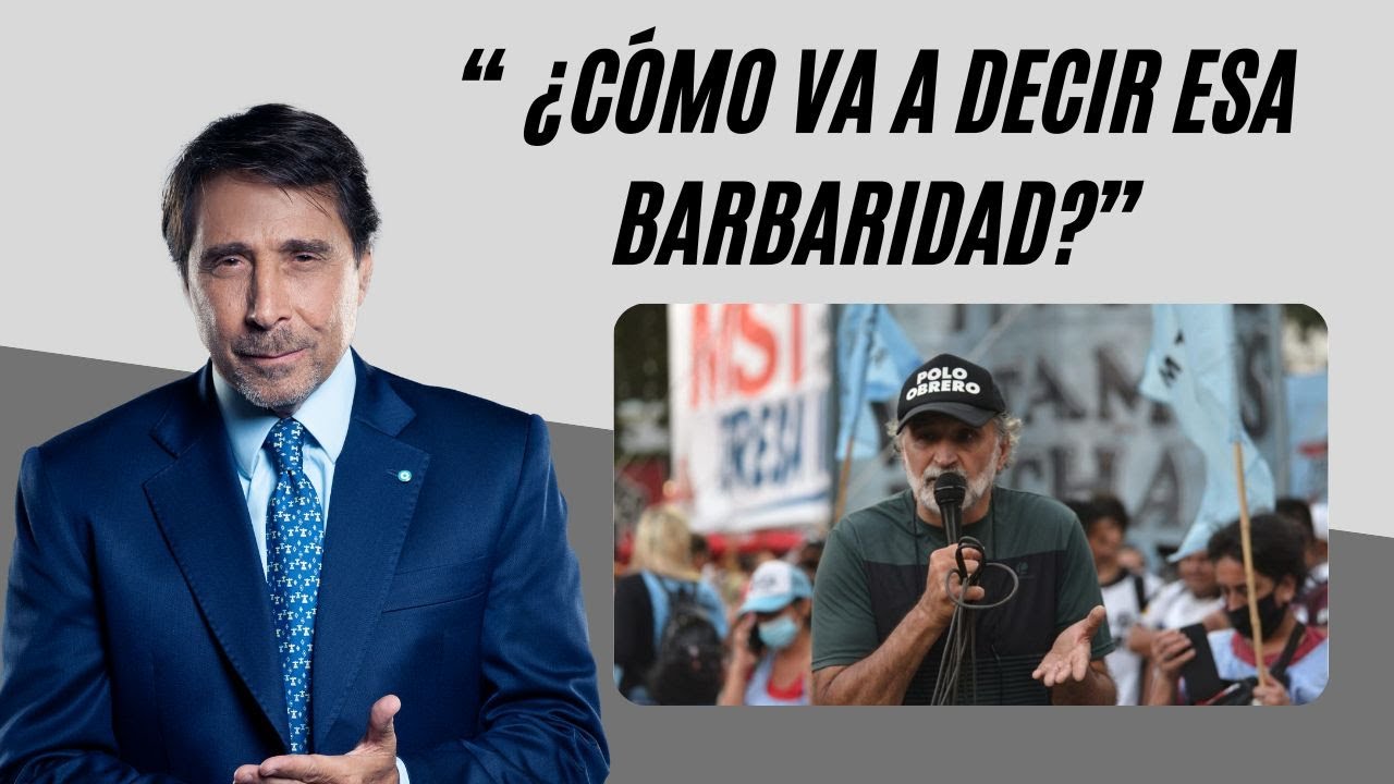 Eduardo Feinmann se cruzó en vivo con Eduardo Belliboni: “¿Cómo va a decir esa barbaridad?”