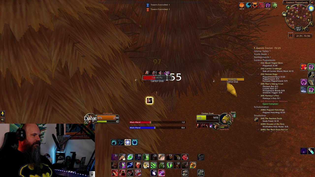 TBC Anniversary! Finishing My Druid Leveling Experience Before TBC Drops!