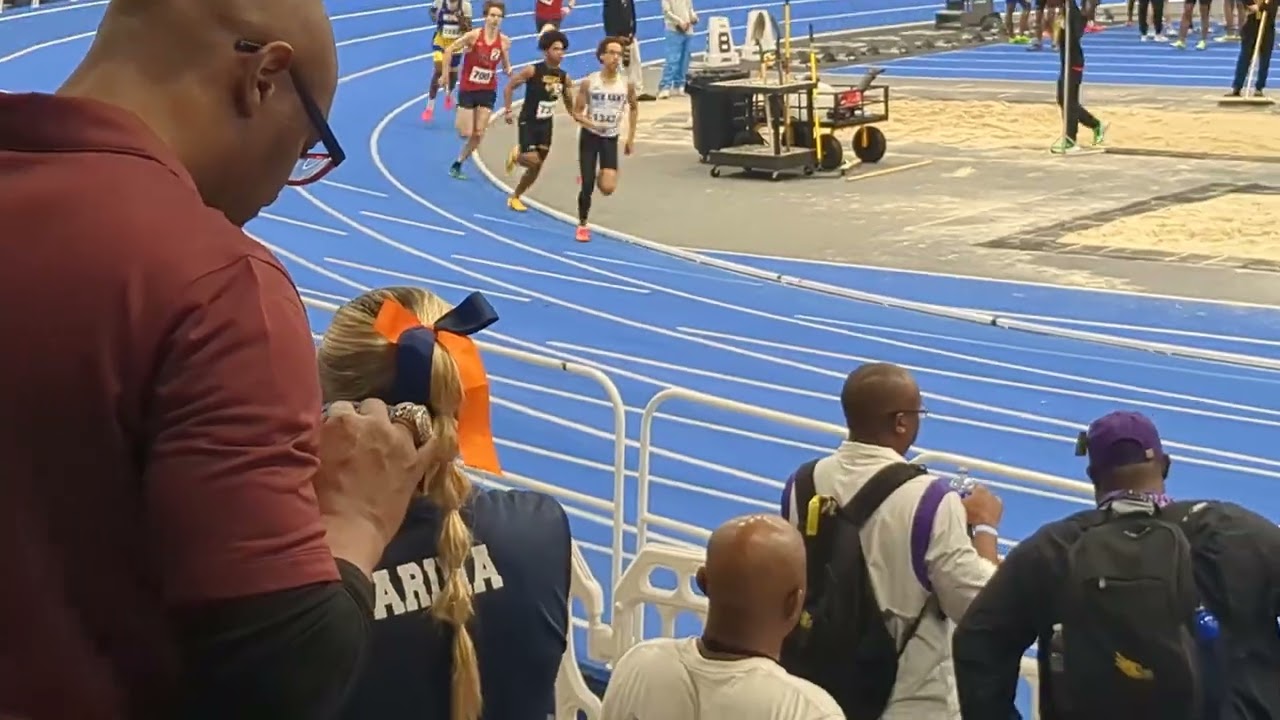 Jack Steffens January 2026 500 m (red jersey)