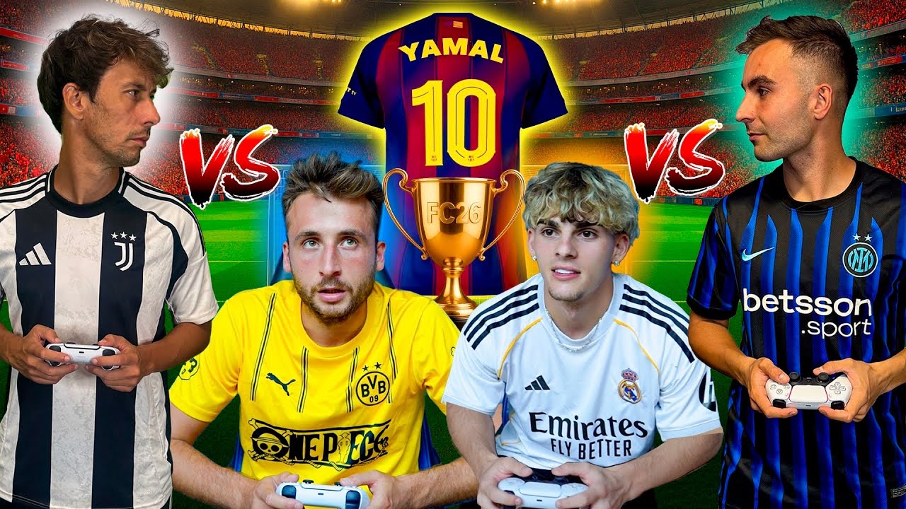 Finale TORNEO FC 26 - Maglia UFFICIALE DI YAMAL al VINCITORE!