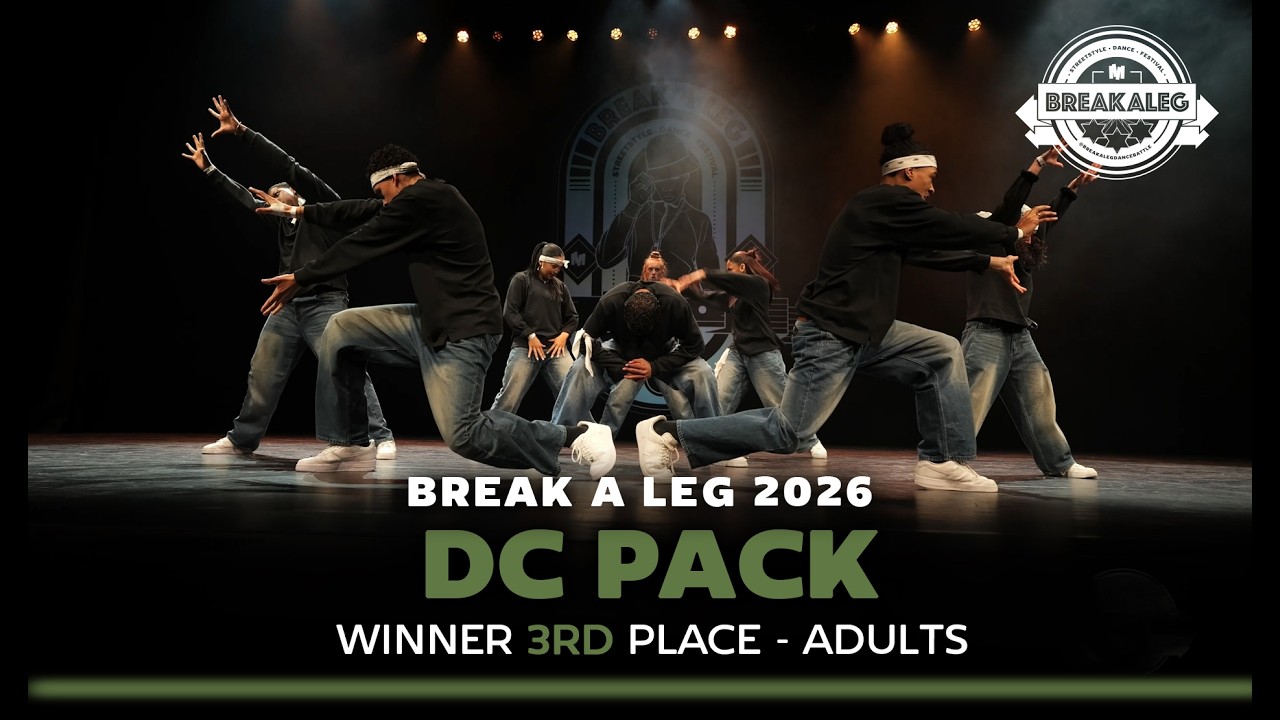 DC Pack | 3rd Place | BREAK A LEG 2026 | Adults | Meervaart | Crew Competition