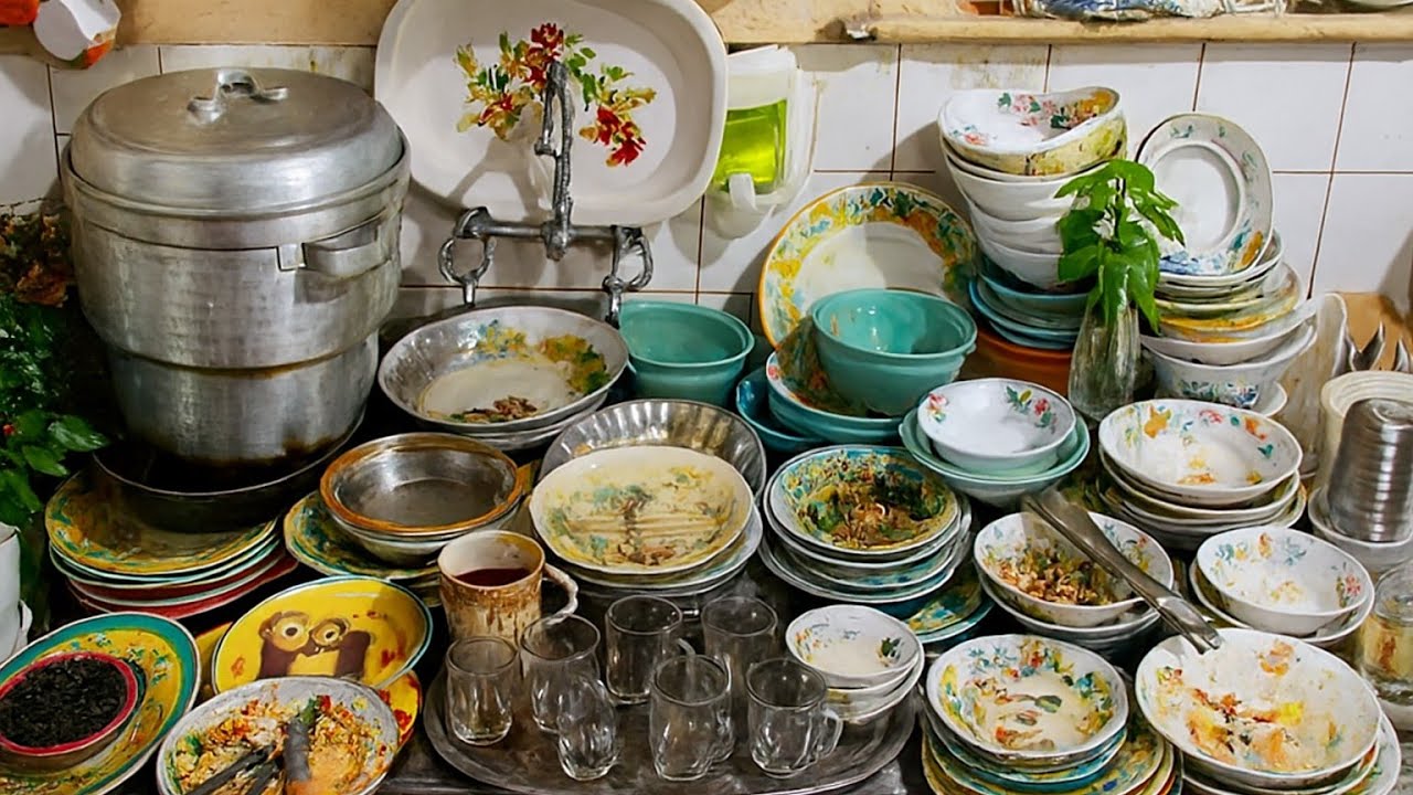 Washing Dishes|Pure Relaxation  Watch & Feel the Peace!✅
