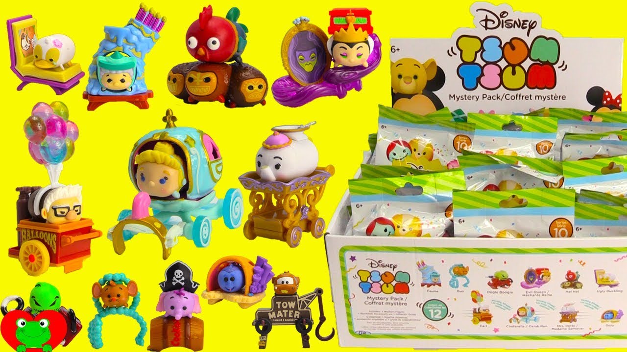 Opening Tsum Tsum Series 10 Princess Cinderella's Carriage
