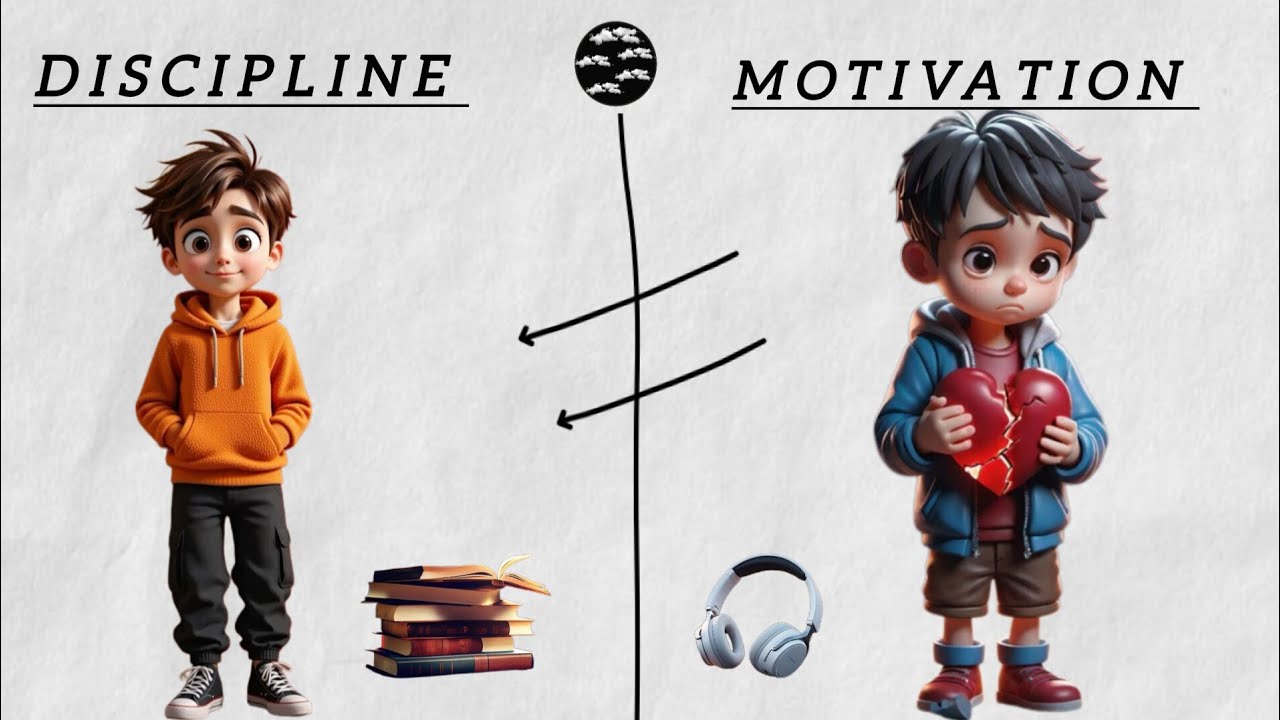 From motivation to discipline : the shift that transforms your life ..!📝