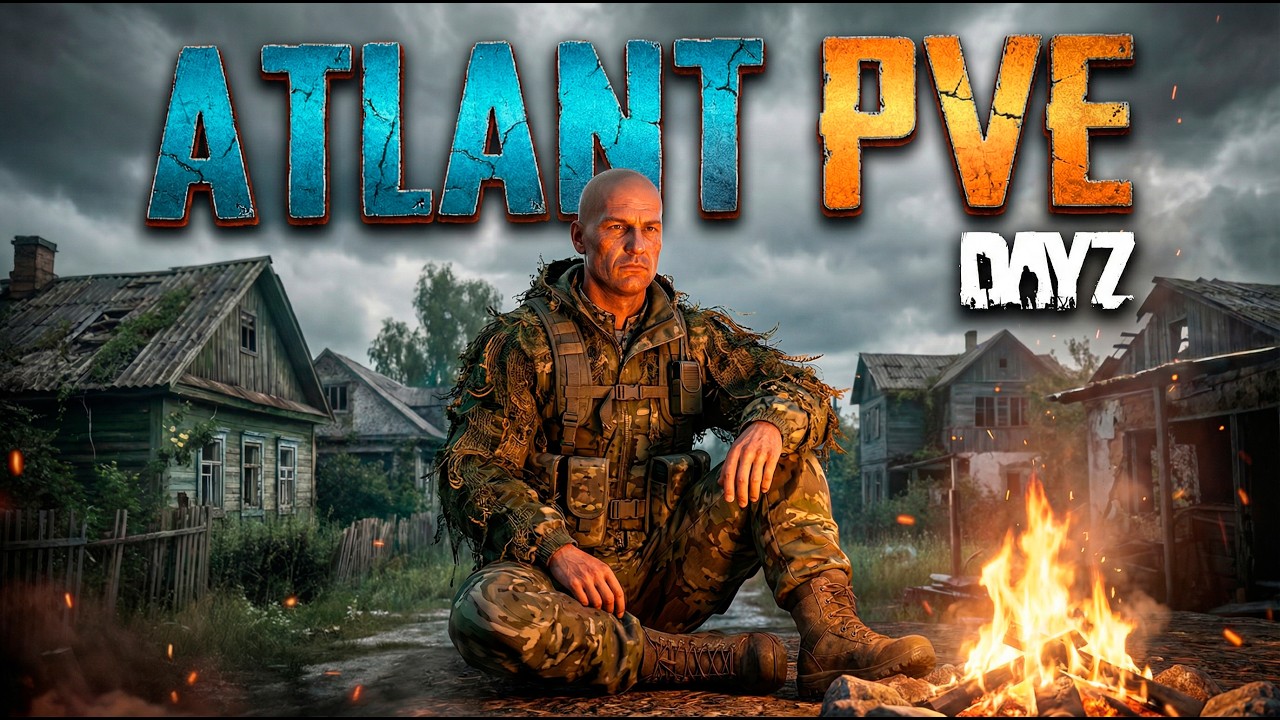 DAYZ PVE | ПЕРВЫЕ КВЕСТЫ | НАЧАЛО НА СЕРВЕРЕ ATLANT PVE