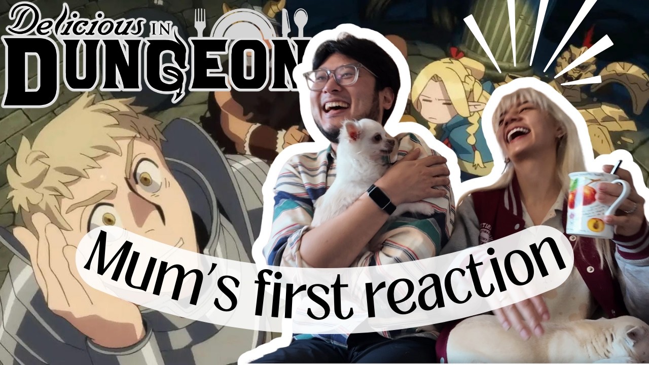 This Anime Shocked My Mom 😳 | Delicious in Dungeon Reaction