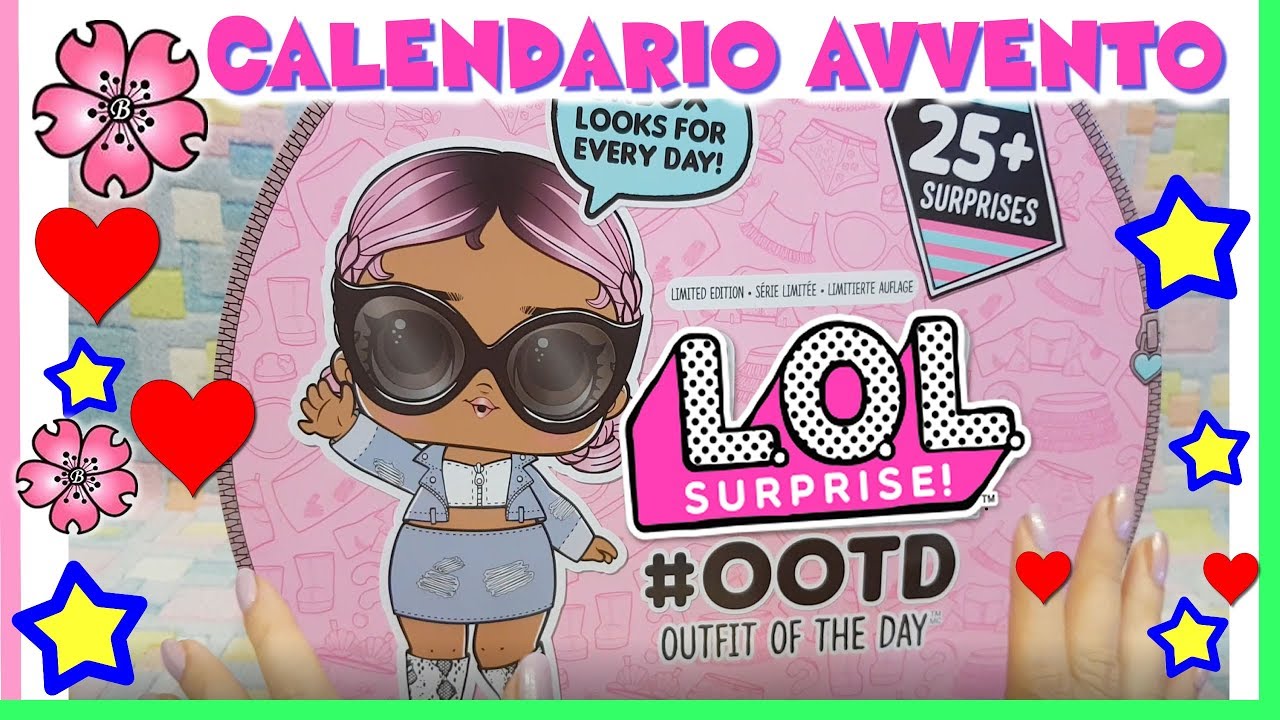 LOL SURPRISE Calendario Dell'Avvento. Unboxing SEGRETO!!! by Babou