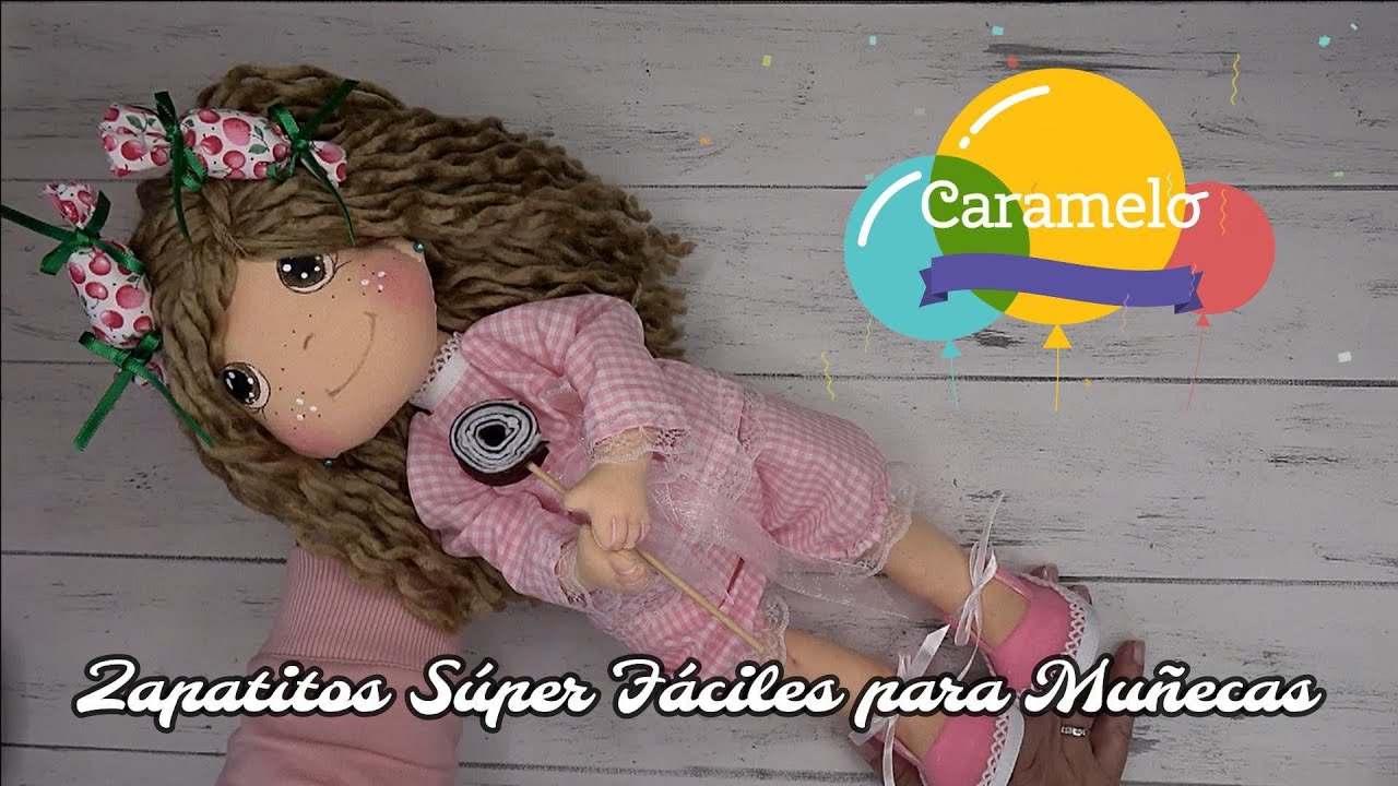 👉 Zapatitos Súper Fáciles para Muñecas de Tela | Tutorial Paso a Paso + Patrones Gratis