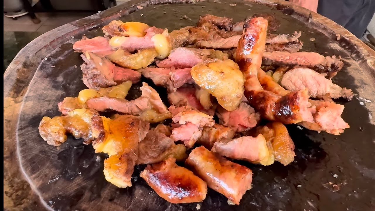 ALMO&Ccedil;O COM CHURRASCO - GOI&Acirc;NIA A ORD&Aacute;LIA - PASSEIO NA RO&Ccedil;A