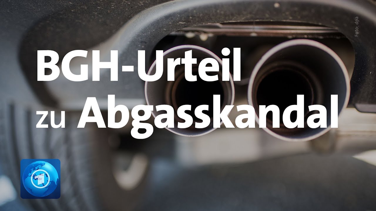 BGH verkündet erstes Urteil zum VW-Dieselskandal