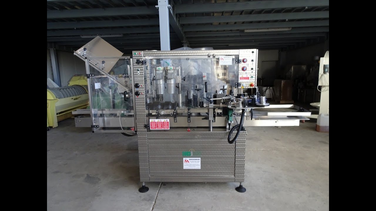 Collaudo Etichettatrice Adesiva Enos Europa 2 - Montanaro F.lli srl - Officina Macchine Enologiche