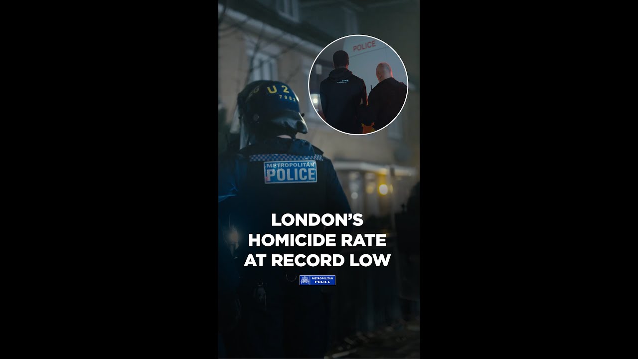 London&rsquo;s Homicide Rate Hits Record Low | How We&rsquo;re Tackling Gangs & Violence