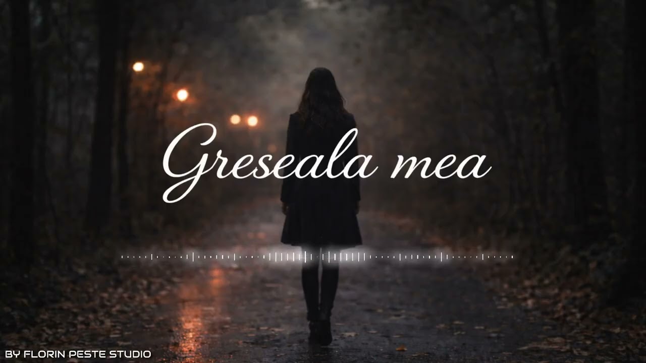 Florin Peste Studio - Greseala mea - Vers. Original Nicolae Guta si Nicoleta Guta