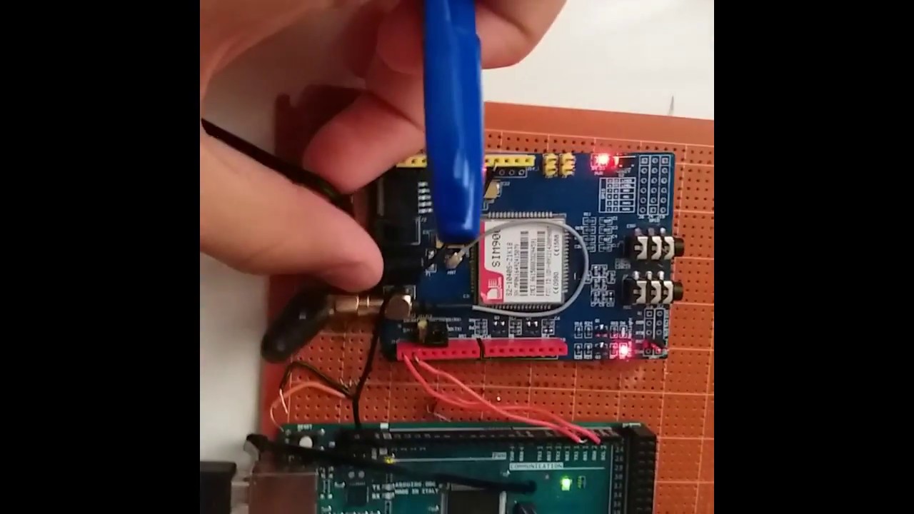 ||GSM Sim900 with Arduino MEGA || Connection, AT commands, Voice Call, SMS send,