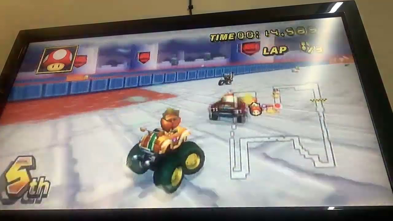 Mario Kart Wii 150CC Leaf Cup Baby Daisy Rally Romper