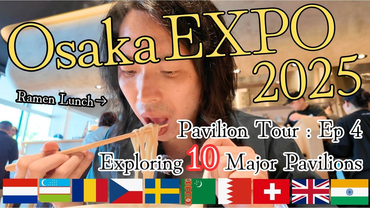 Osaka EXPO2025: Pavilion Tour Ep.4 | Highlights of 10 Pavilions Incl. Unique Central Asian Countries