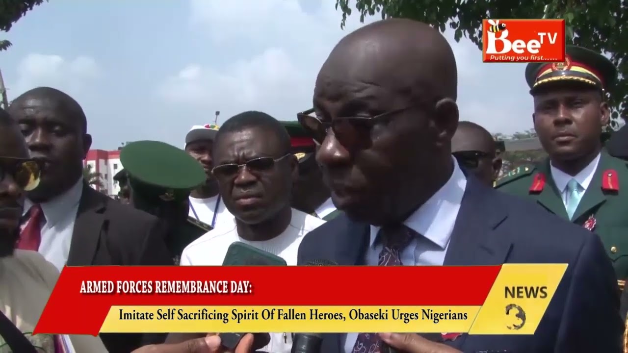 We Will Not Forget Our Fallen Heroes- Godwin Obaseki @H.E.GodwinObaseki