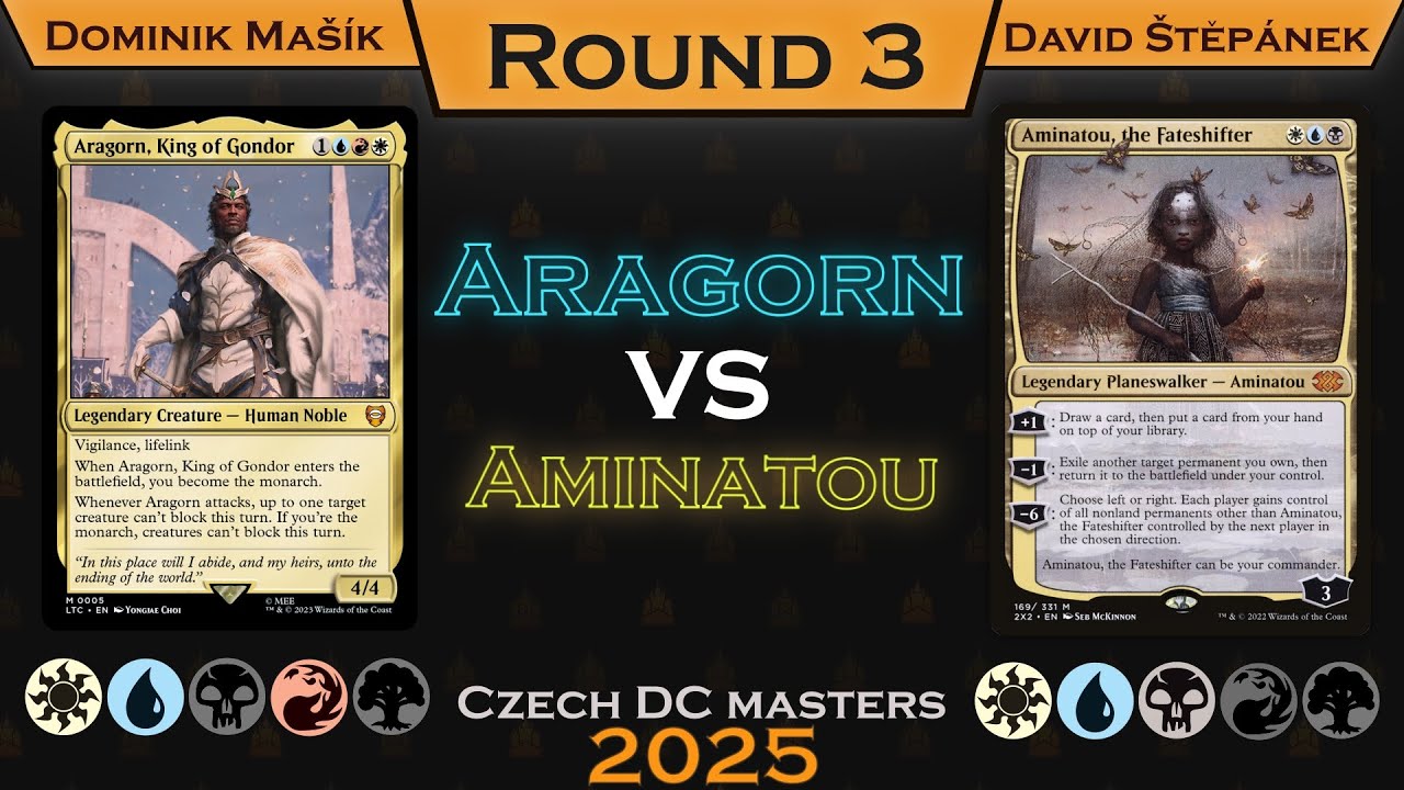 Aragorn vs Aminatou  - Round 3 Czech DC Masters 2025