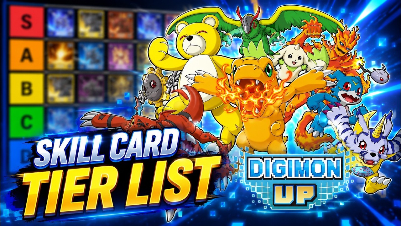 ULTIMATE Тир-лист карт навыков в Digimon UP