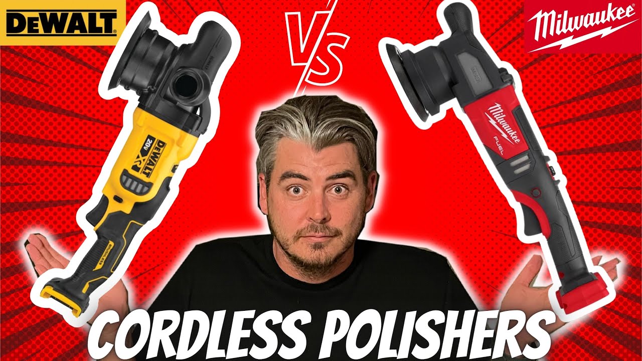 Best Battery Powered Polisher for Car Detailing | Milwaukee VS Dewalt