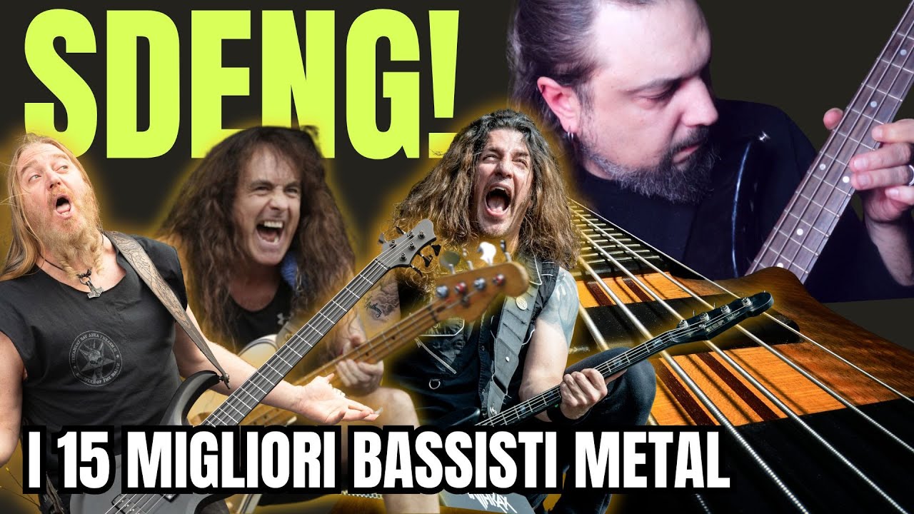 I 15 BASSISTI più ICONICI del METAL