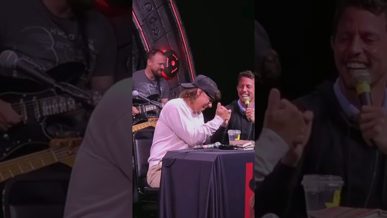 Theo Von 🤣 at Tony HinchCliffe’s Joke  