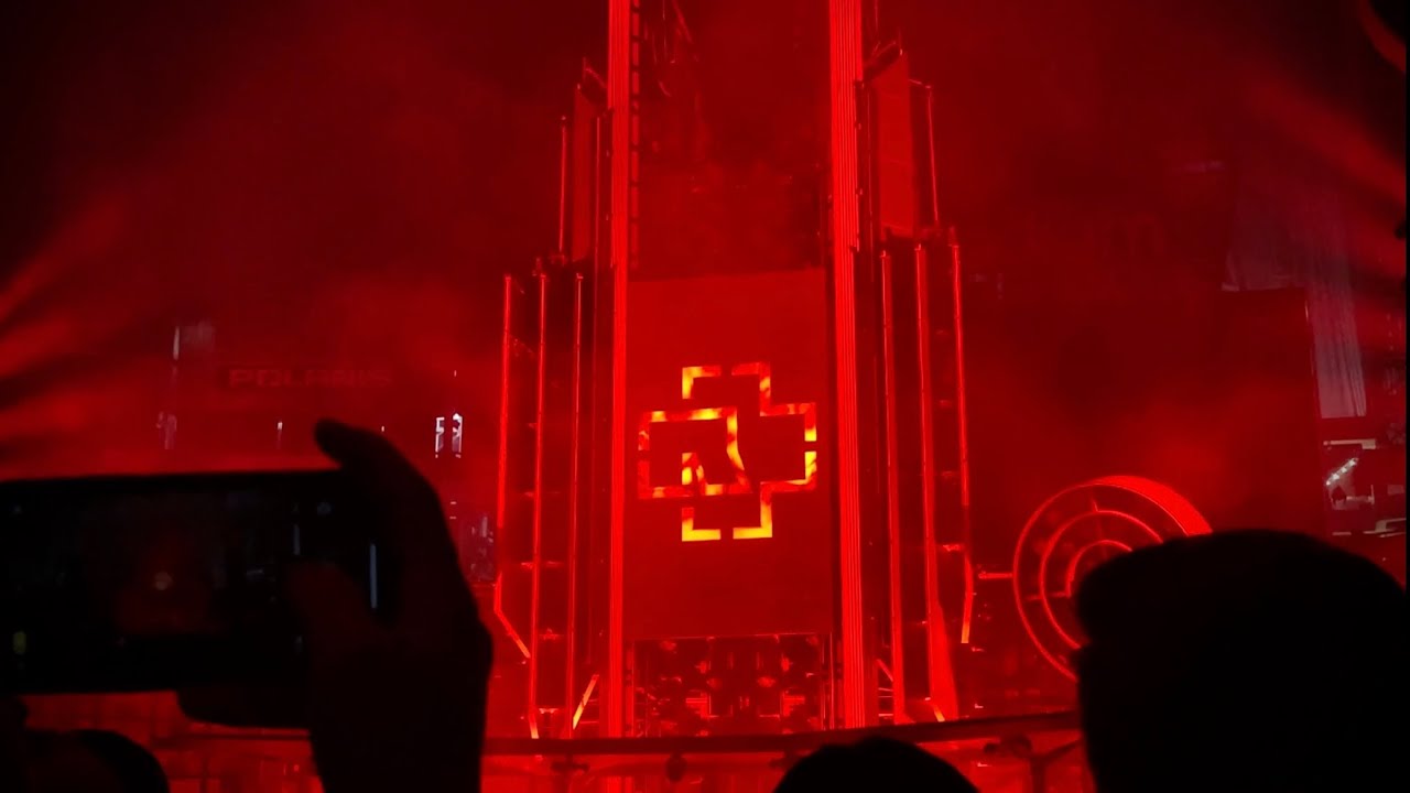 Rammstein - Mein Herz Brennt live @ US Bank Stadium 2022 Minneapolis, MN
