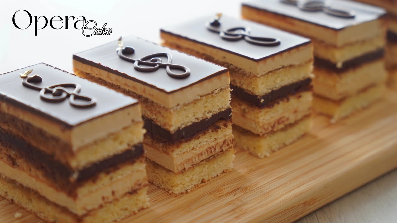 Classic French Opera Cake From Scratch | 歌剧院蛋糕