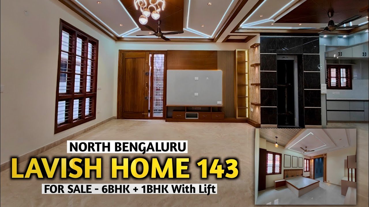 Lavish Home 143 | 6BHK With Lift Hebbal Ext For Sale 