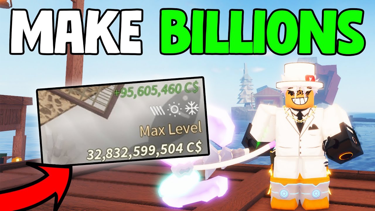 USE THIS METHOD TO MAKE BILLIONS FAST! (Roblox Fisch)