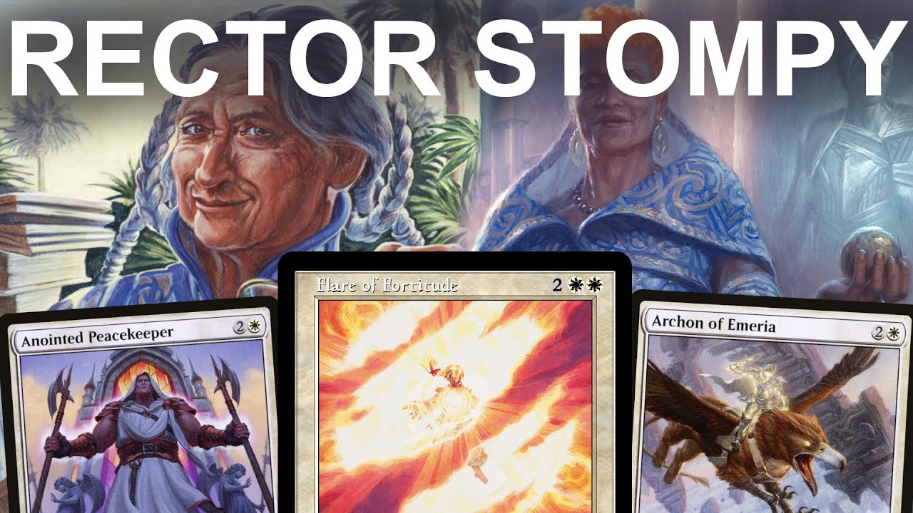 RECTOR FLARE! Legacy Mono-White Rector Stompy. Combo-Prison Hybrid Brew MTG