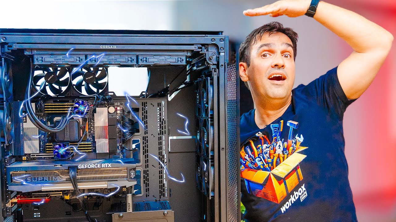BEST-IA! Așa arată un PC de 30... DE MII... DE EURO!!!😲💪