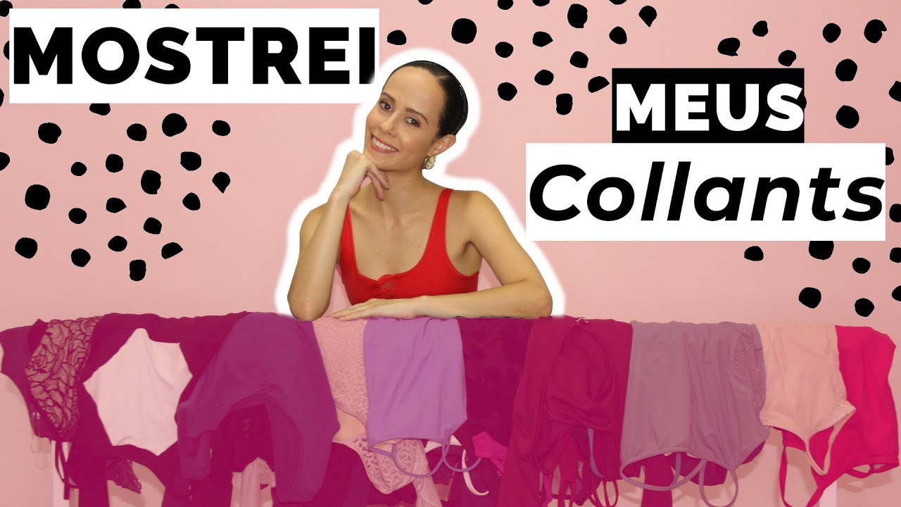 ABRI A GAVETA E MOSTREI MINHA COLEÇÃO DE COLLANTS DE BALLET!