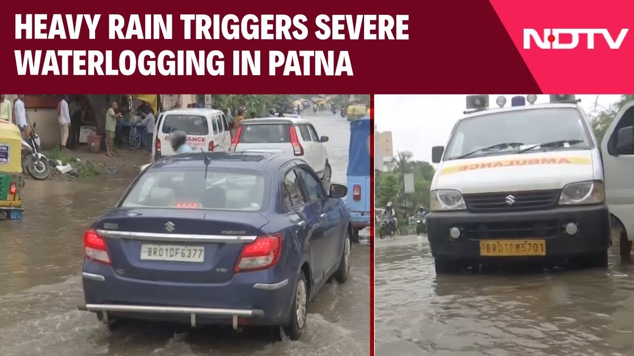 Bihar News Today | Heavy Rain Triggers Severe Waterlogging In Bihar&rsquo;s Patna