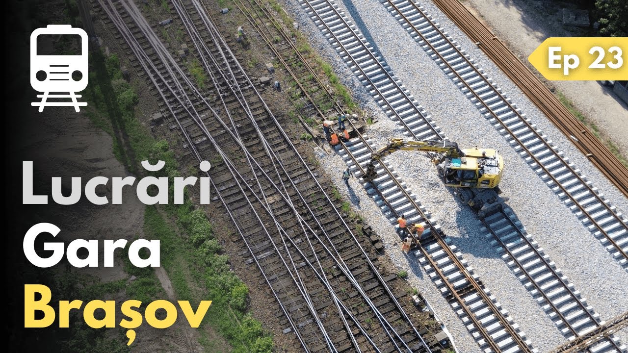 ⛏ Железнодорожные работы, станция Брашов, эпизод 23 🚆 16.08.2025