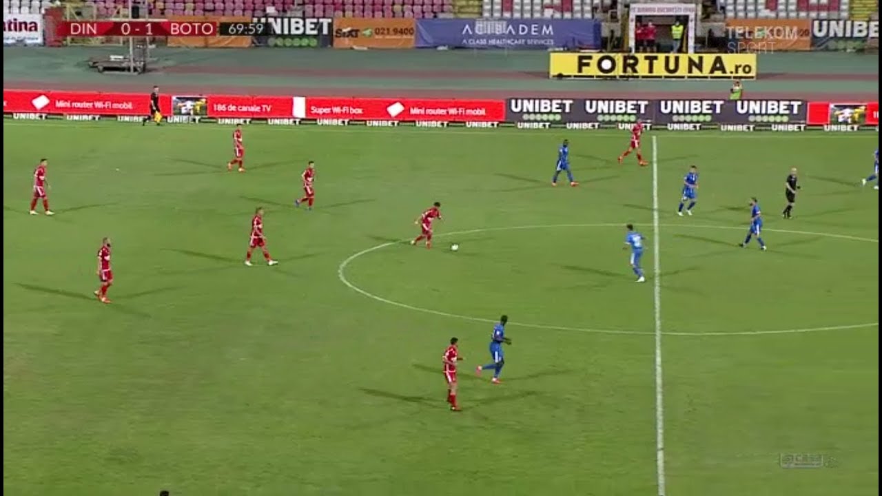 Gol fabulos &icirc;n Liga 1 de la 60 de metri, &icirc;n Dinamo - Botoșani, Liga 1
