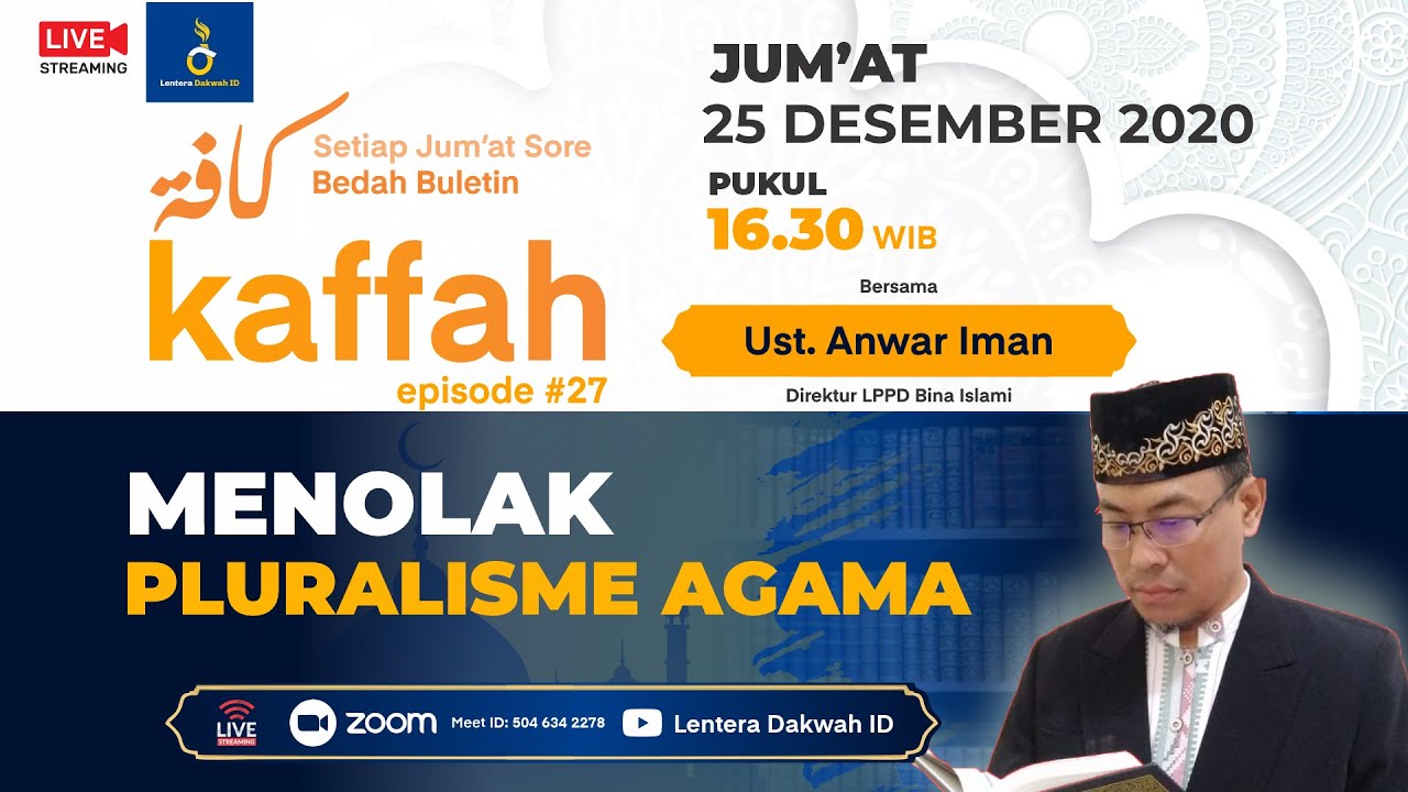 Menolak Pluralisme Agama