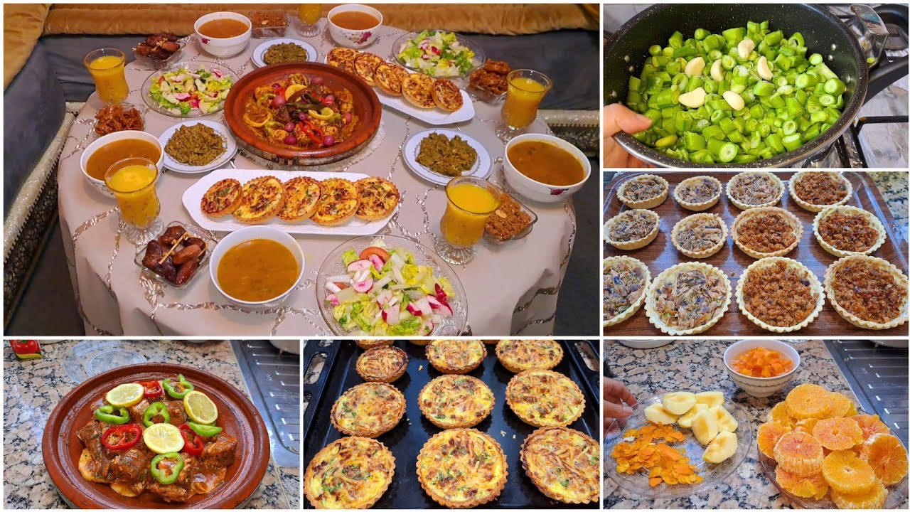 أول فطور رمضان🌜كامل مكمول ديال ناس دراوش كلشي ساهل واقتصادي من القليل نخرجو الكثير