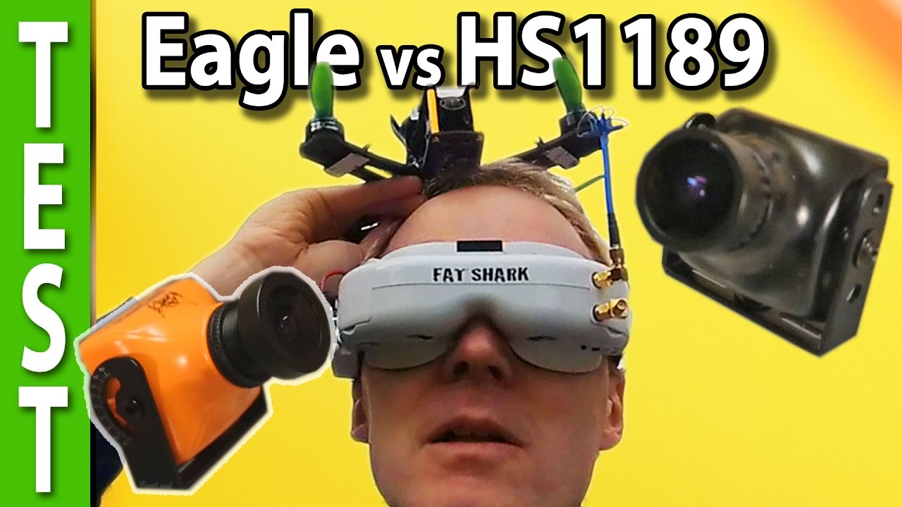 Runcam Eagle 16:9 vs HS1189 test, latency insights