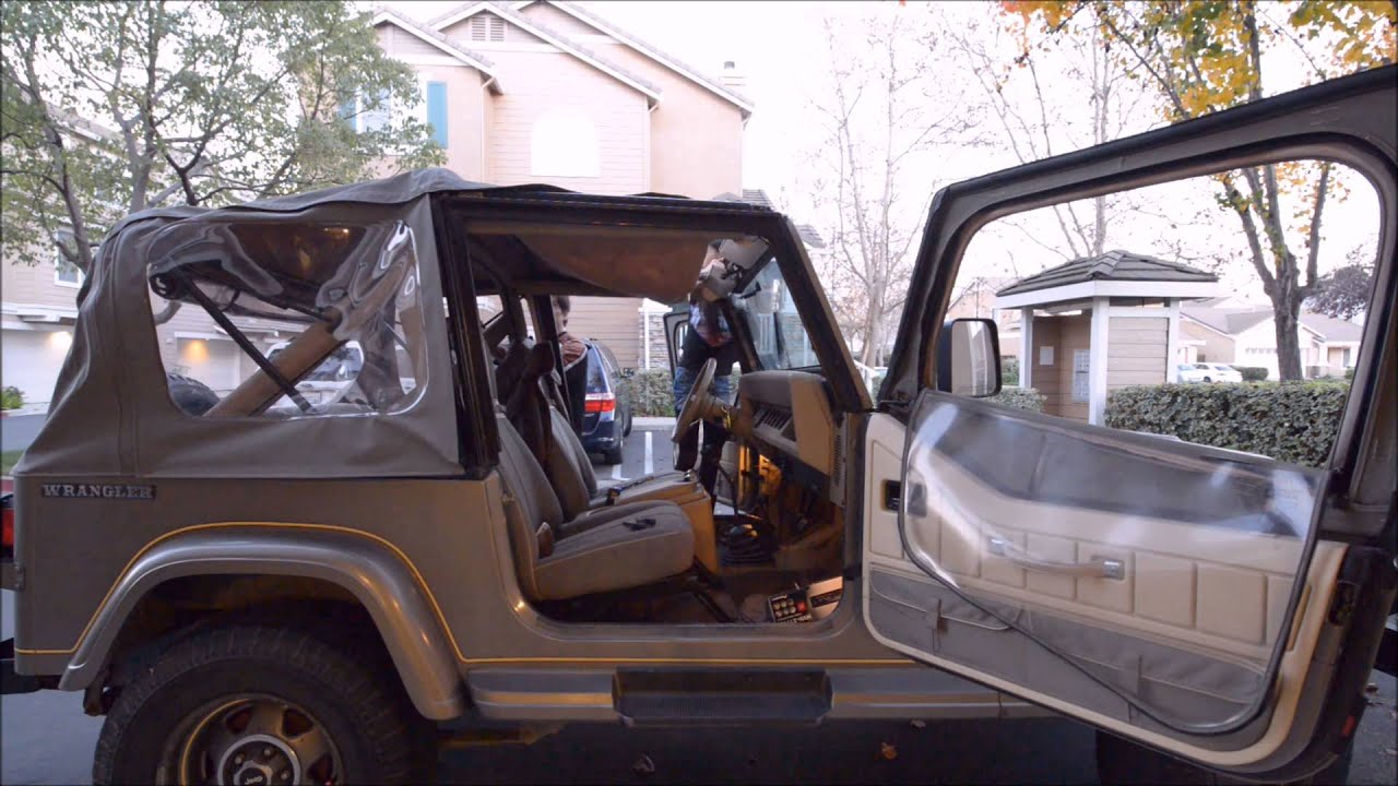 1989 Jeep Wrangler (YJ) Soft Top Up [HD]