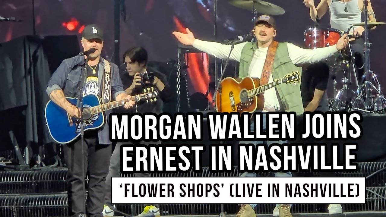 Morgan Wallen Joins Ernest For 'Flower Shops' In Nashville (11.26.24)