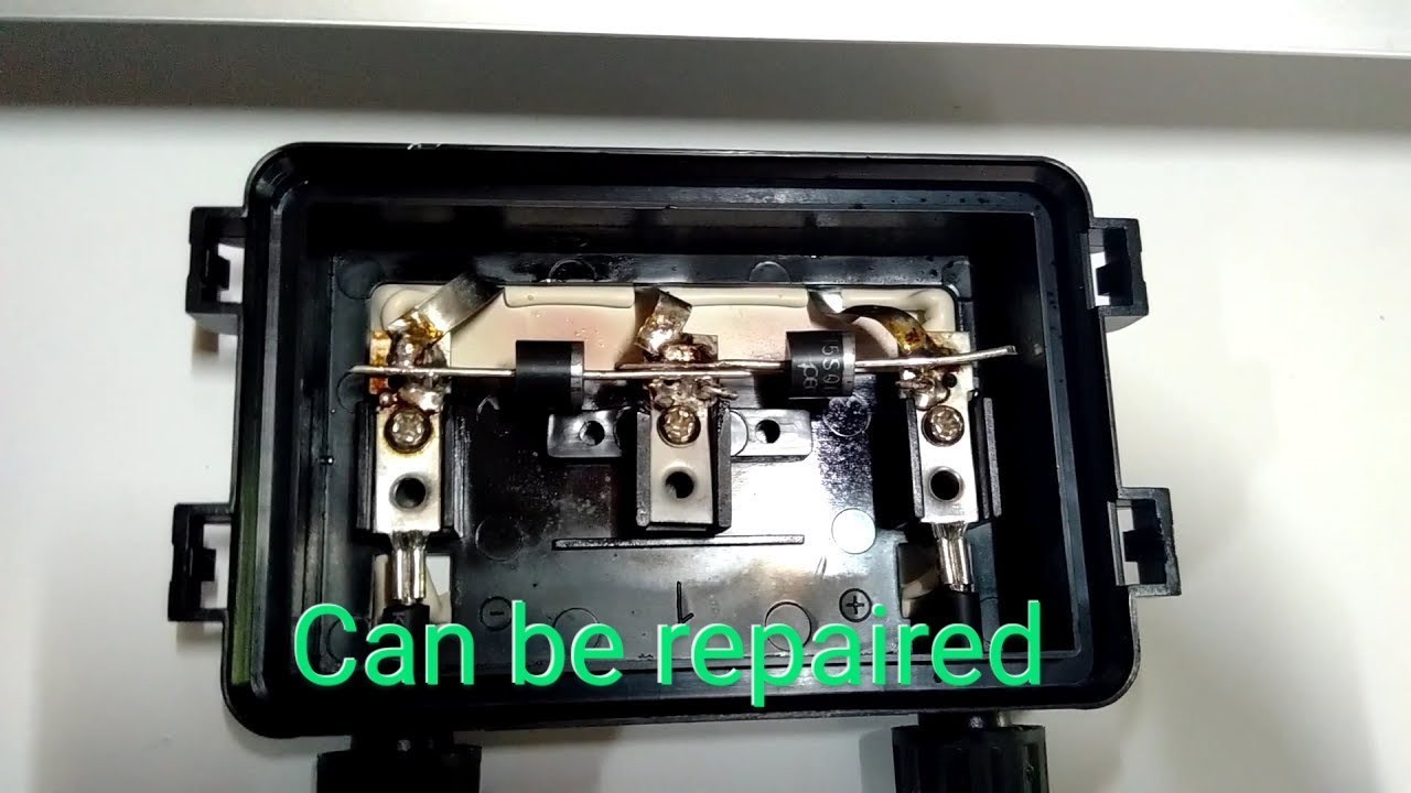 Can you repair a damaged solar panel at home?